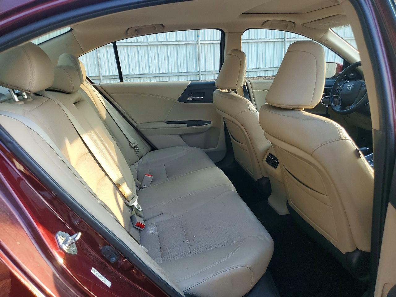 2013 Honda Accord Exl Burgundy vin: 1HGCR2F82DA201041