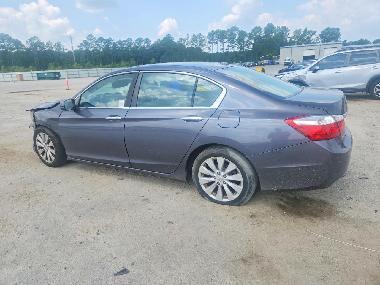 2013 Honda Accord Exl Gray vin: 1HGCR2F82DA228143