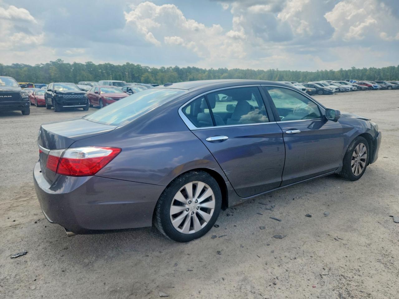 2013 Honda Accord Exl Gray vin: 1HGCR2F82DA228143