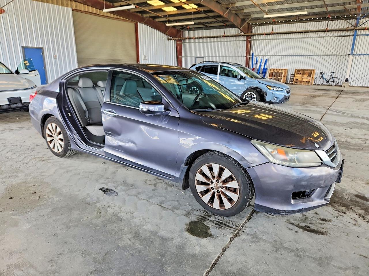 2013 Honda Accord Exl Gray vin: 1HGCR2F82DA239840