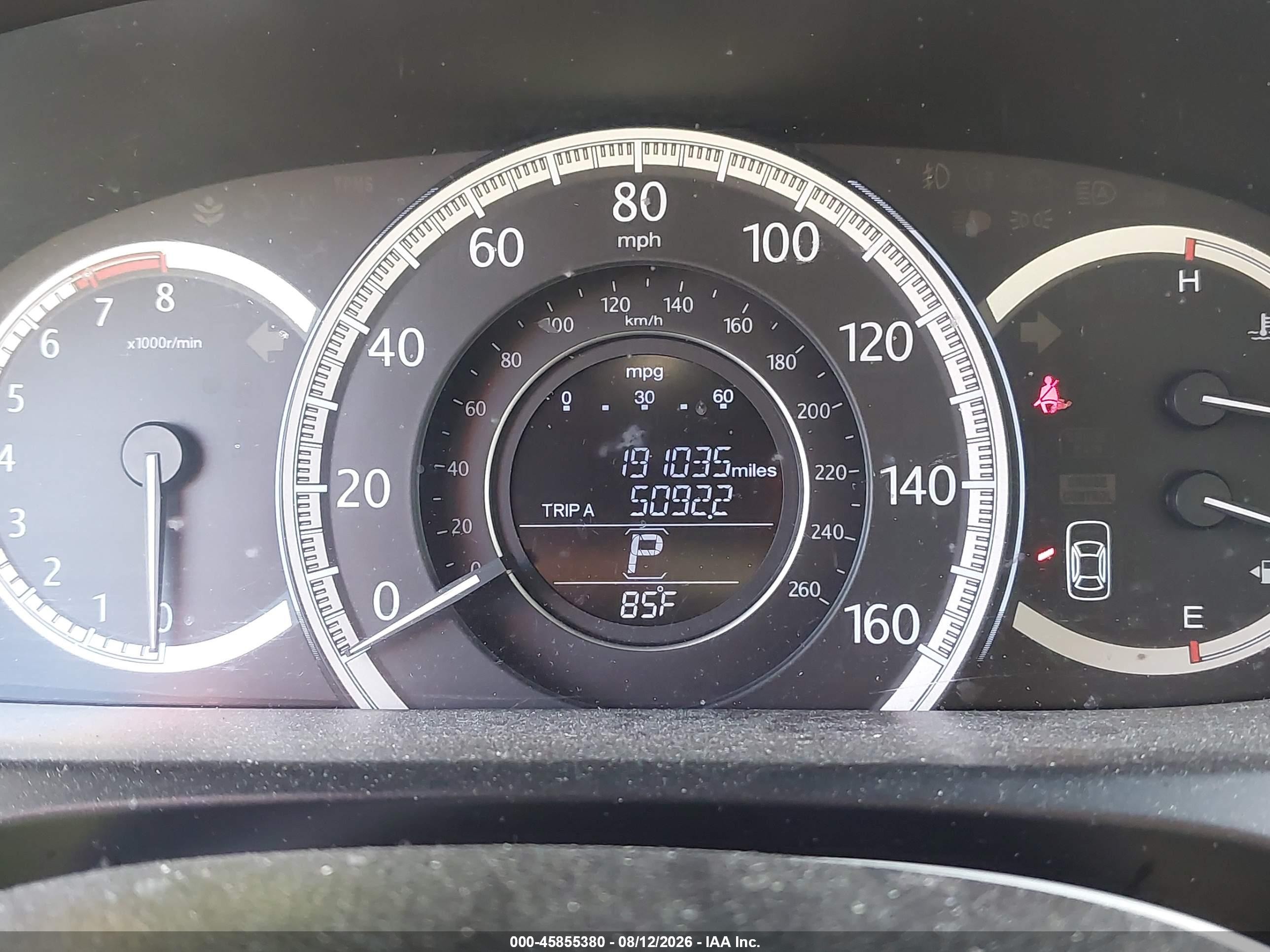 2013 Honda Accord Ex-l White vin: 1HGCR2F82DA242317