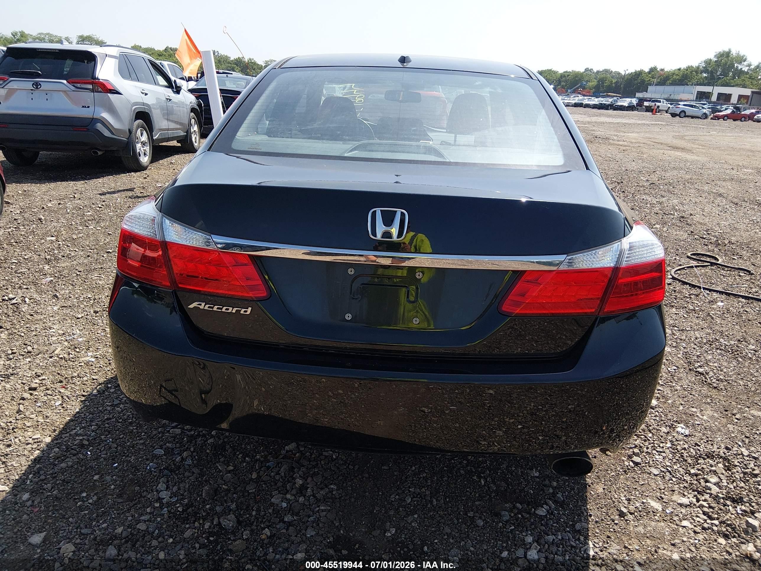2013 Honda Accord Ex-l Black vin: 1HGCR2F82DA260171