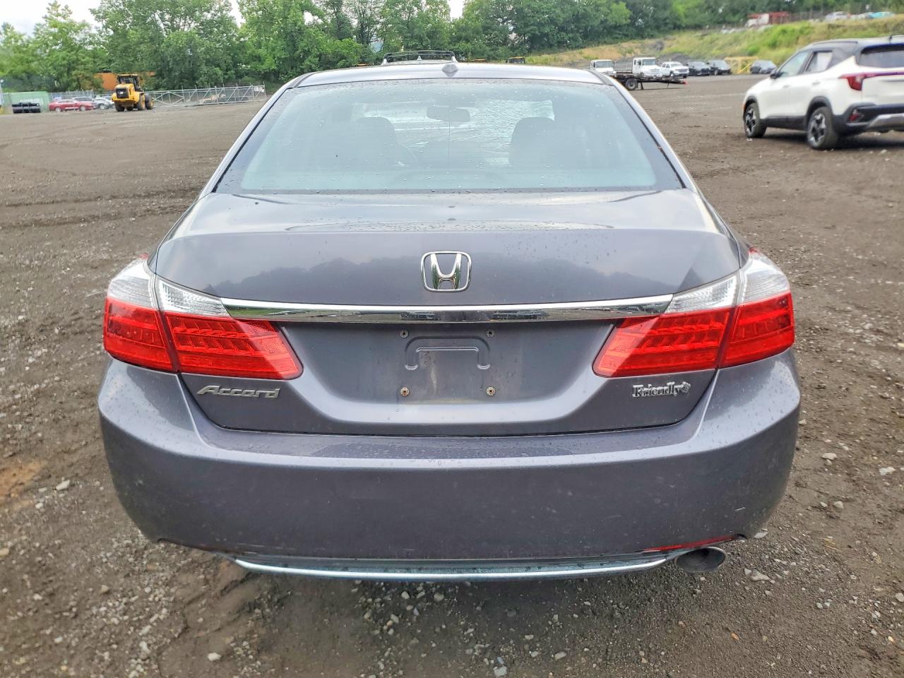 2013 Honda Accord Exl Серый vin: 1HGCR2F82DA280176