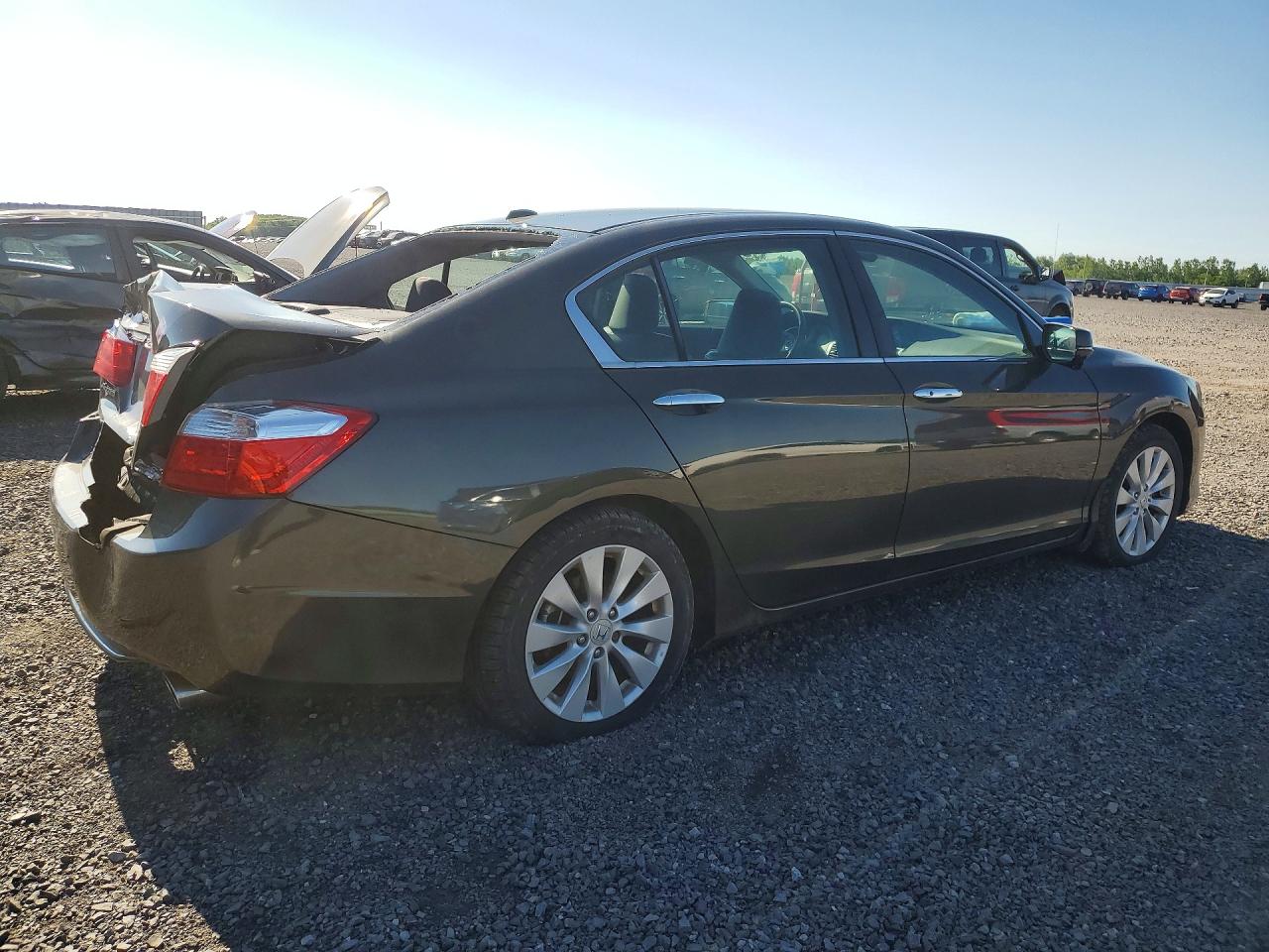 2013 Honda Accord Exl Gray vin: 1HGCR2F82DA804409