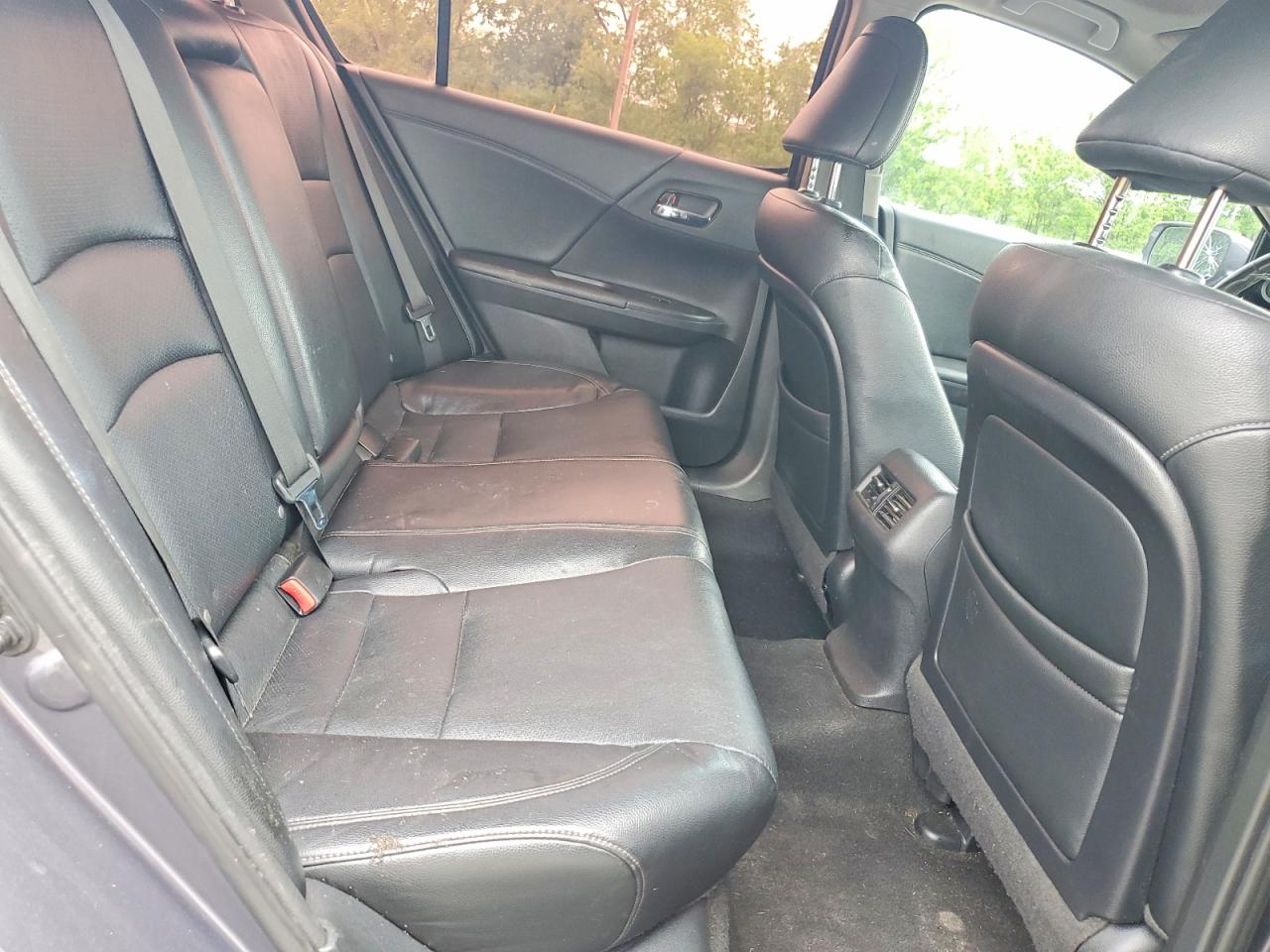 2014 Honda Accord Exl Gray vin: 1HGCR2F82EA017459