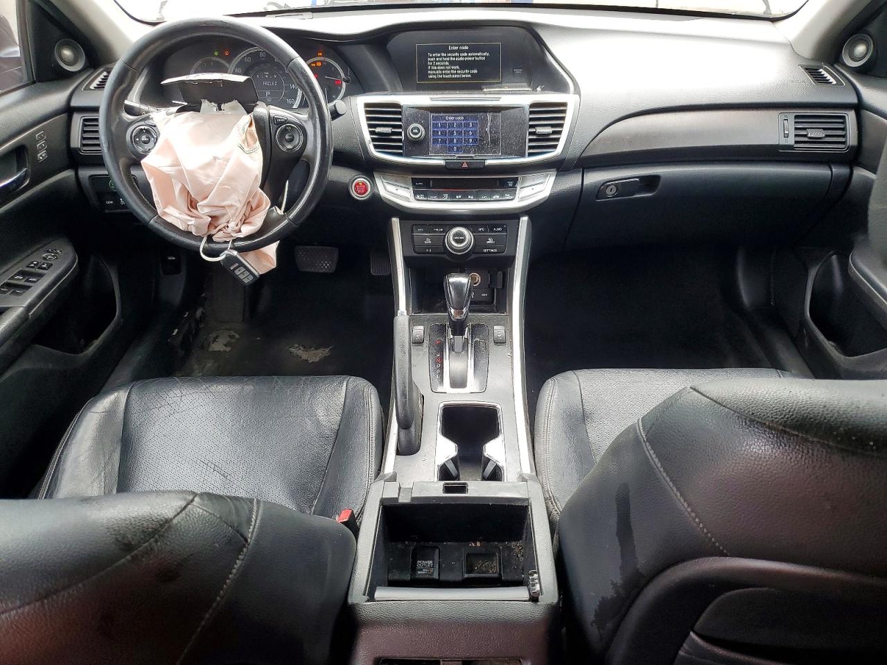 2014 Honda Accord Exl Gray vin: 1HGCR2F82EA017459