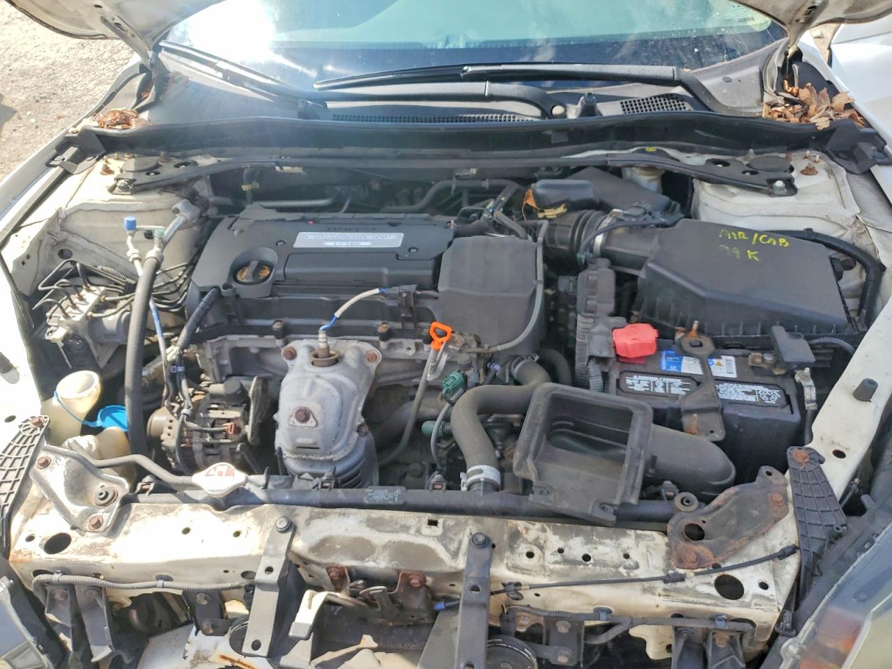 2014 Honda Accord Exl White vin: 1HGCR2F82EA024136
