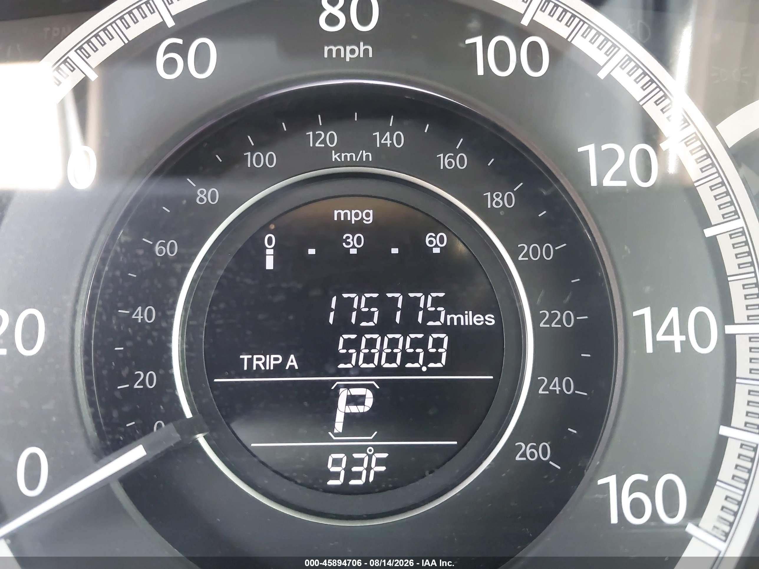 2014 Honda Accord Ex-l Silver vin: 1HGCR2F82EA093876