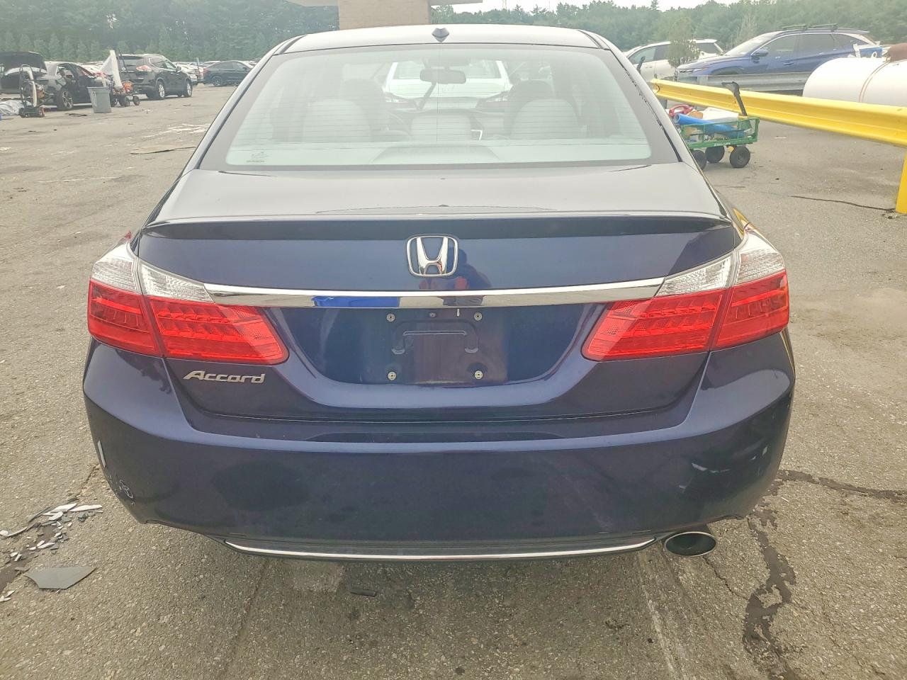 2014 Honda Accord Exl Синий vin: 1HGCR2F82EA165532