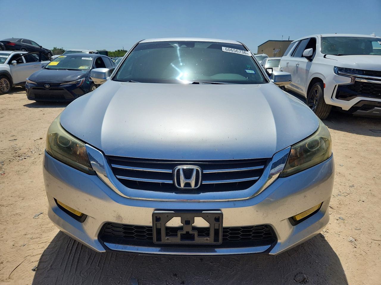 2014 Honda Accord Exl Silver vin: 1HGCR2F82EA221257