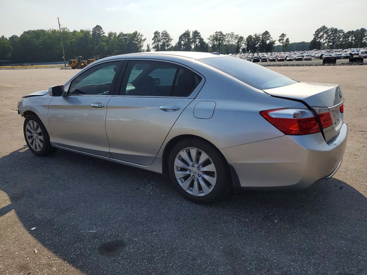 2014 Honda Accord Exl Silver vin: 1HGCR2F82EA285900