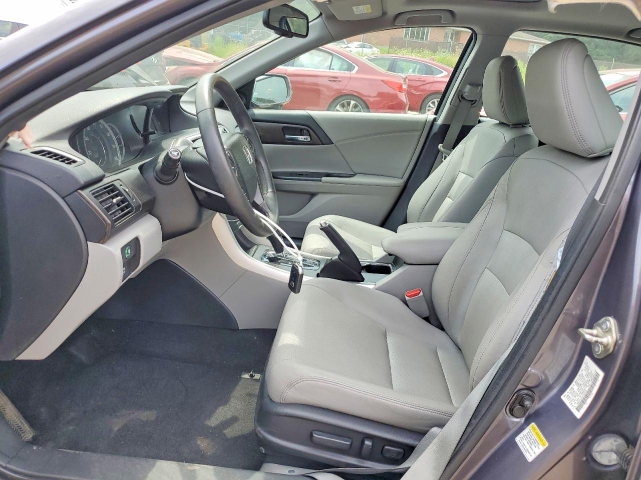 2014 Honda Accord Exl Gray vin: 1HGCR2F82EA305630
