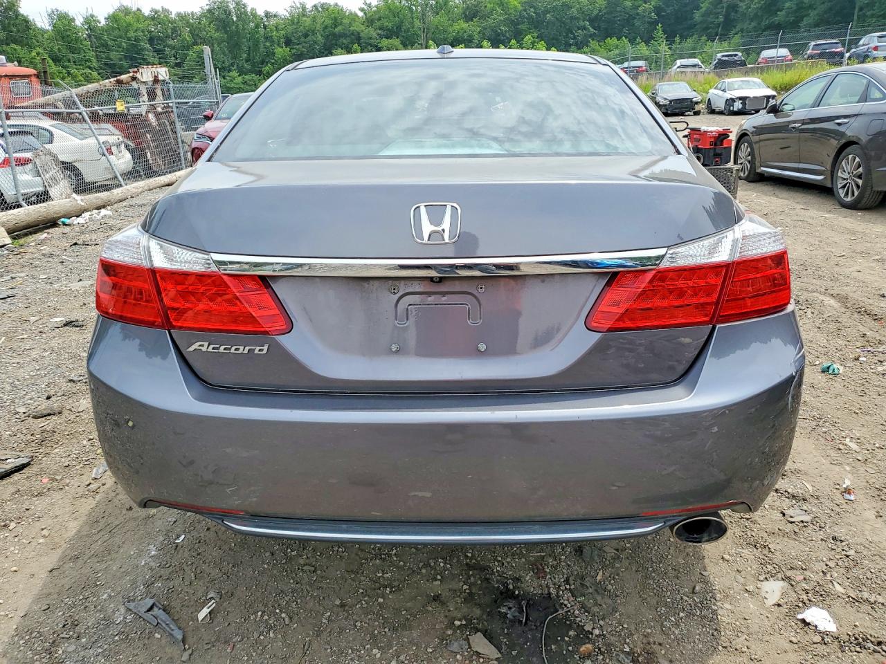 2014 Honda Accord Exl Gray vin: 1HGCR2F82EA305630
