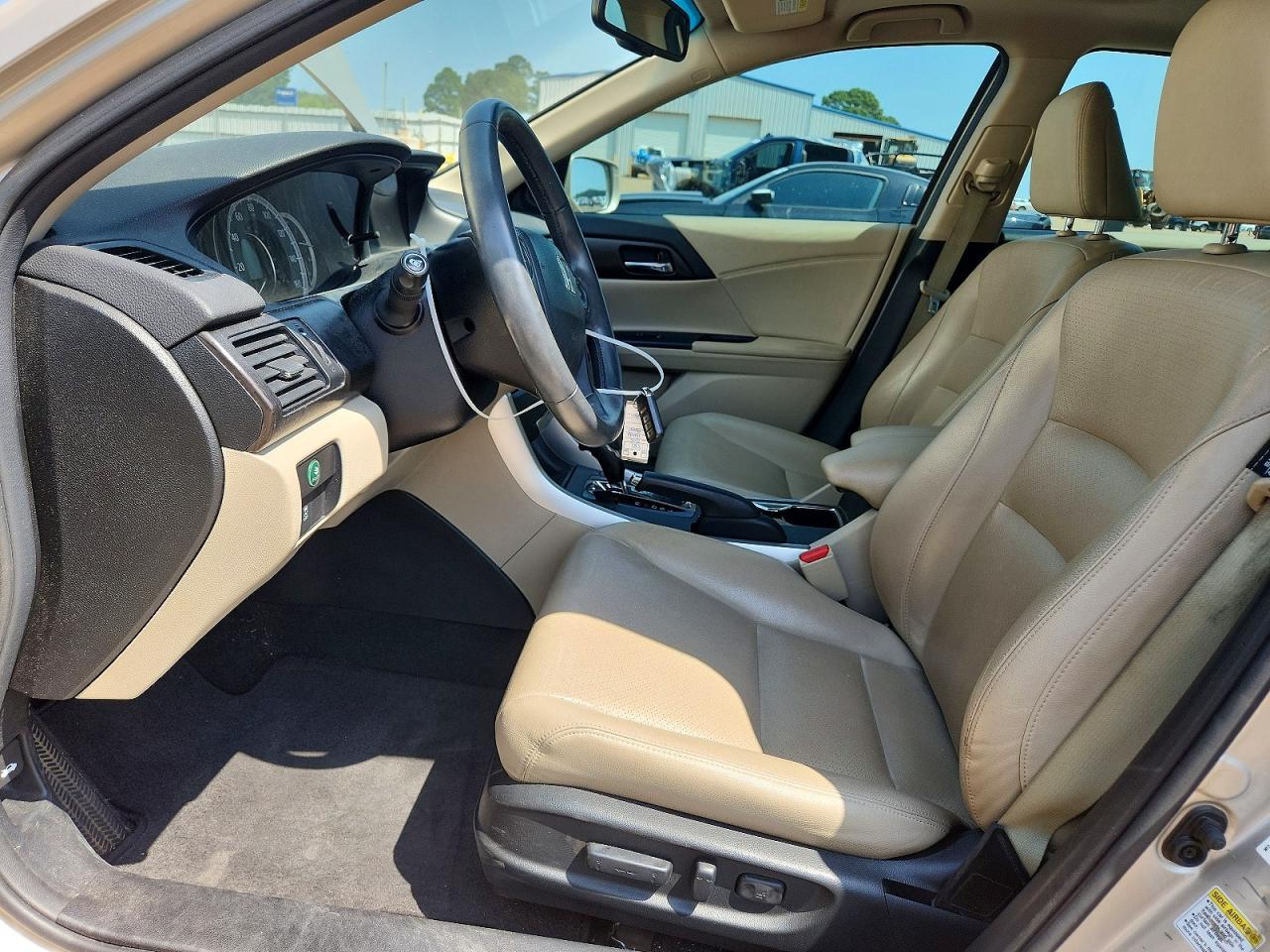 2015 Honda Accord Exl Beige vin: 1HGCR2F82FA016586
