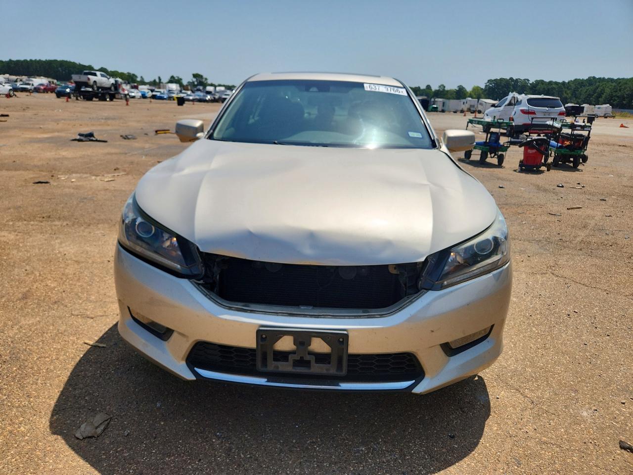 2015 Honda Accord Exl Beige vin: 1HGCR2F82FA016586