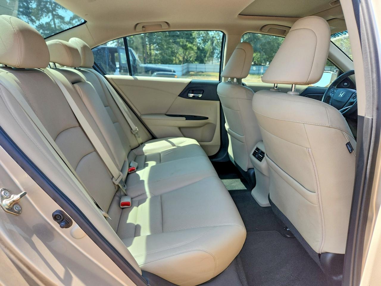 2015 Honda Accord Exl Beige vin: 1HGCR2F82FA016586