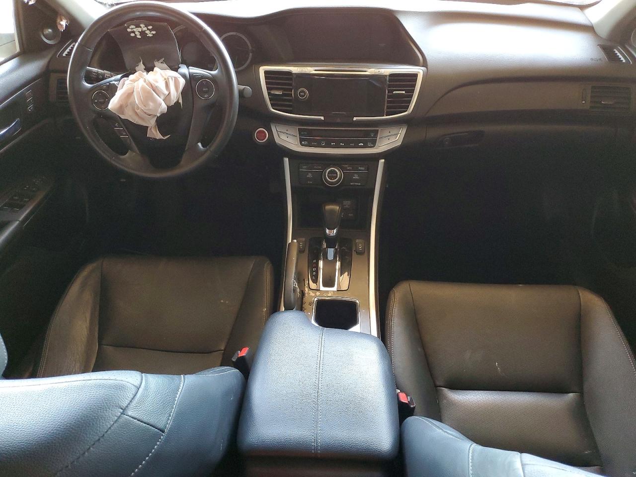 2015 Honda Accord Exl Silver vin: 1HGCR2F82FA016748