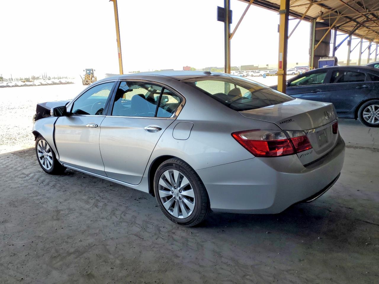 2015 Honda Accord Exl Silver vin: 1HGCR2F82FA016748