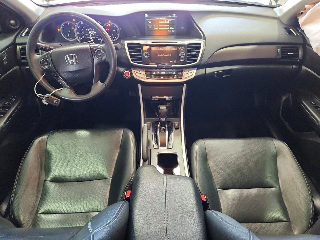 2015 Honda Accord Exl Black vin: 1HGCR2F82FA032495