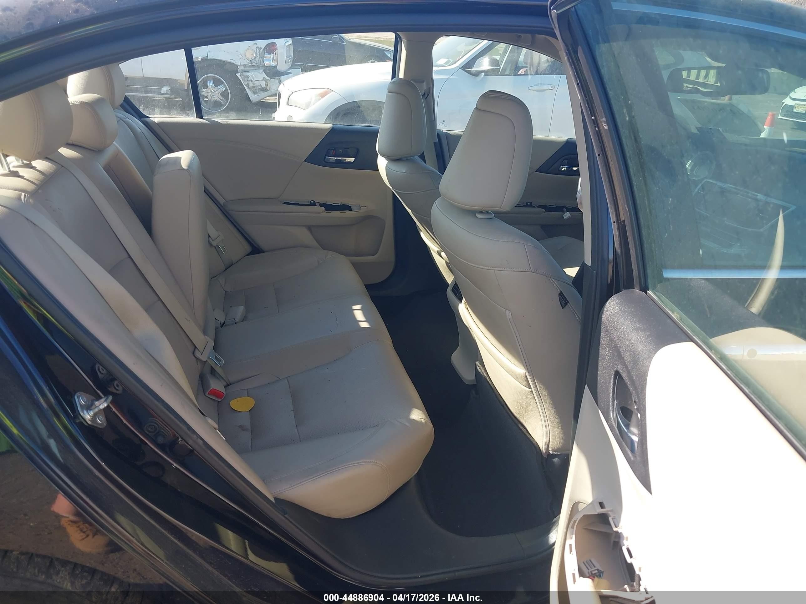 2015 Honda Accord Ex-l Черный vin: 1HGCR2F82FA038720