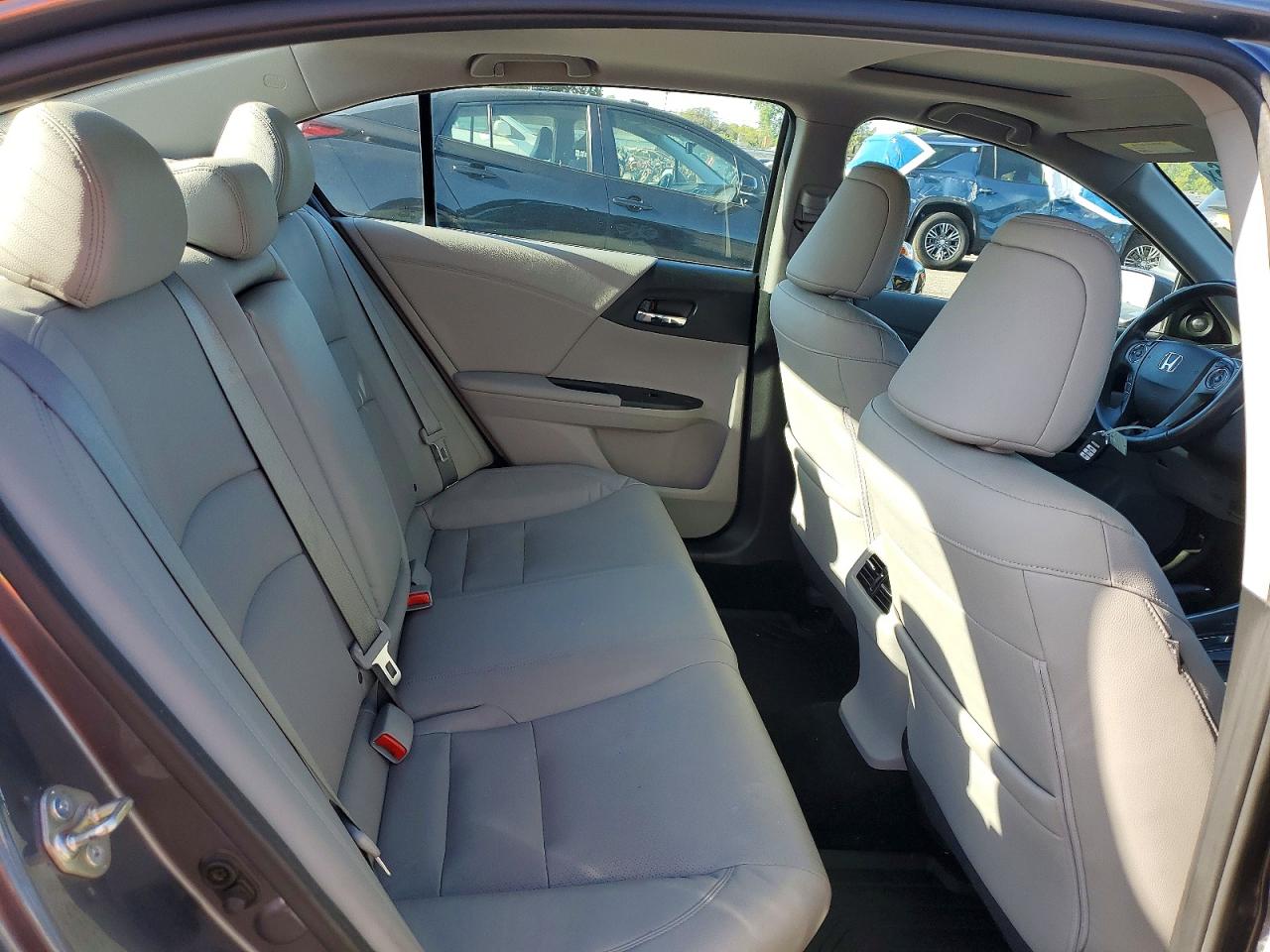 2015 Honda Accord Exl Серый vin: 1HGCR2F82FA043190