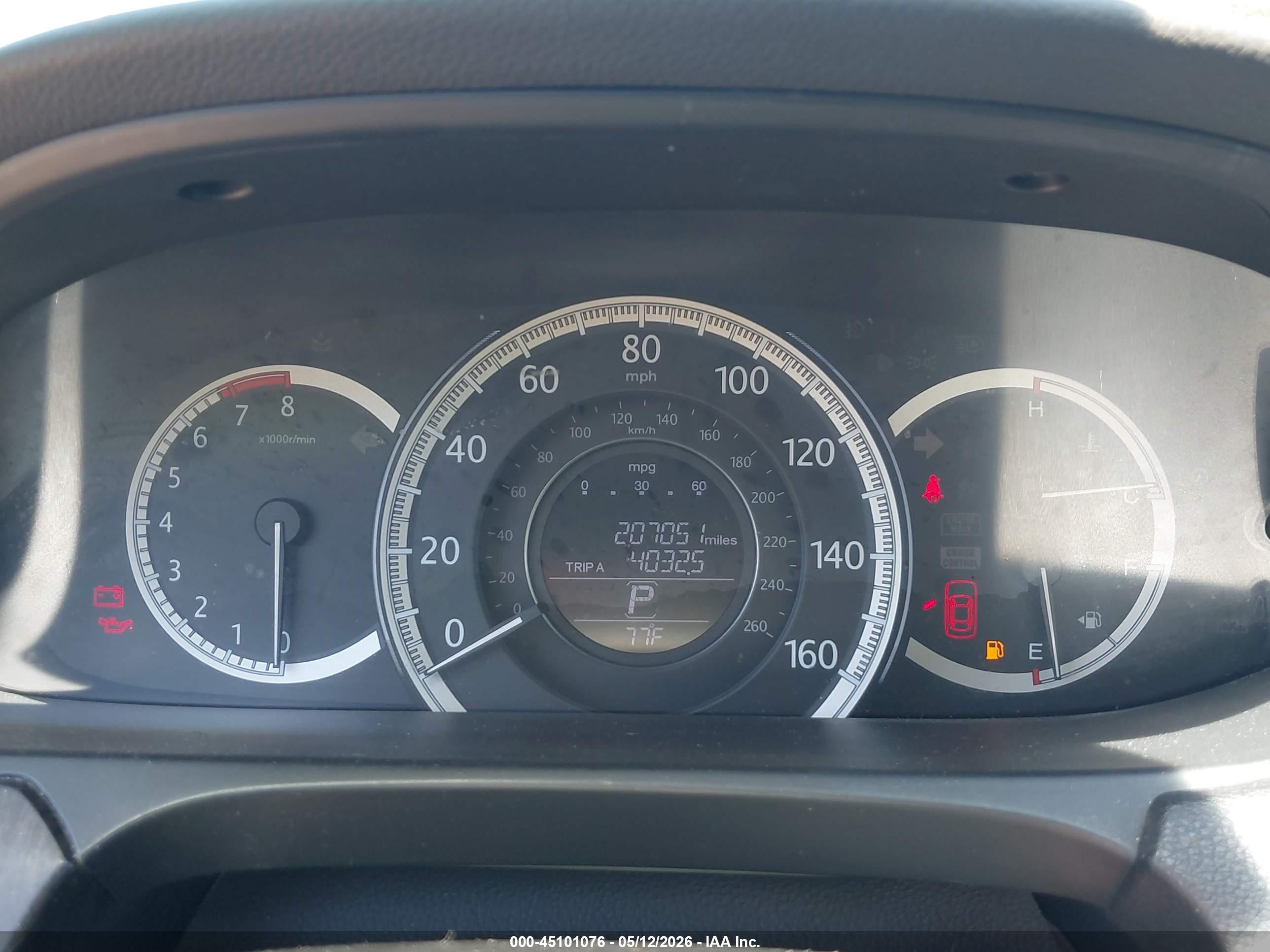 2015 Honda Accord Ex-l White vin: 1HGCR2F82FA053850