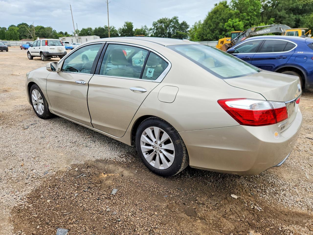 2015 Honda Accord Exl Желто-коричневый vin: 1HGCR2F82FA078604