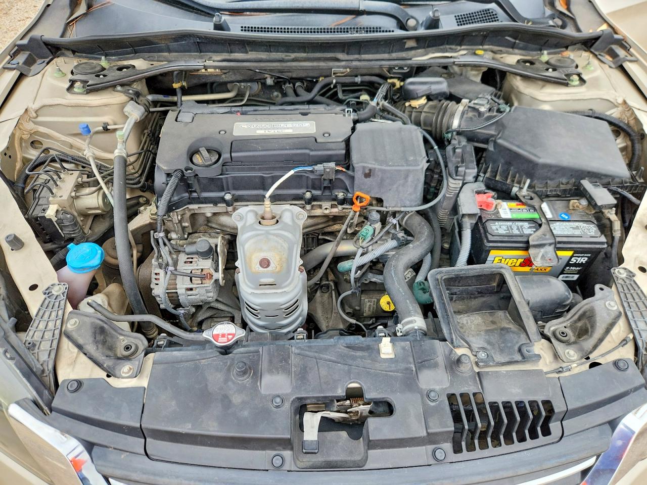 2015 Honda Accord Exl Желто-коричневый vin: 1HGCR2F82FA078604