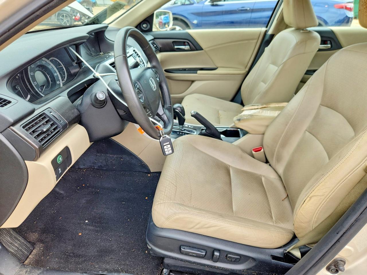 2015 Honda Accord Exl Желто-коричневый vin: 1HGCR2F82FA078604