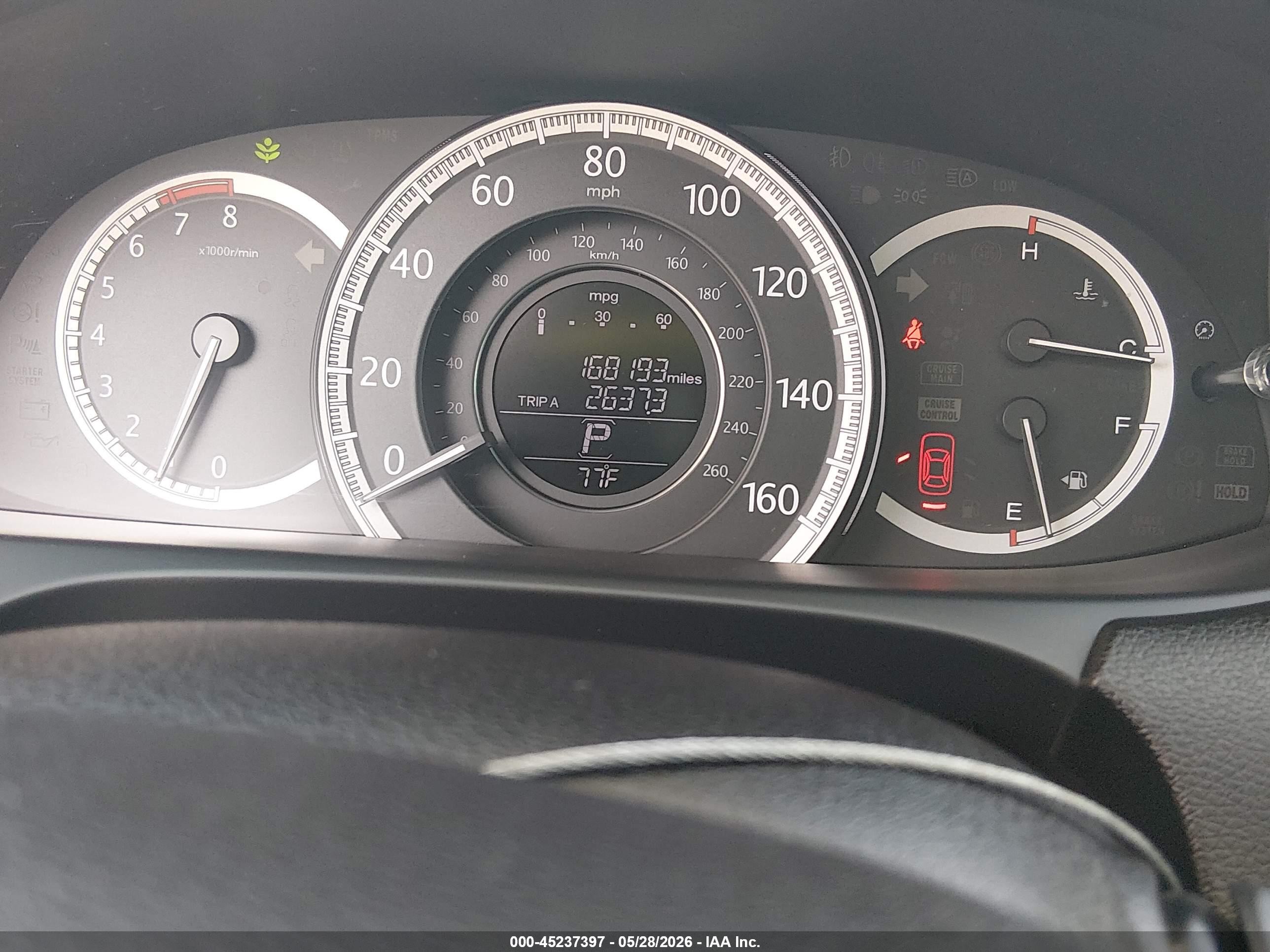 2015 Honda Accord Ex-l Серебряный vin: 1HGCR2F82FA126893