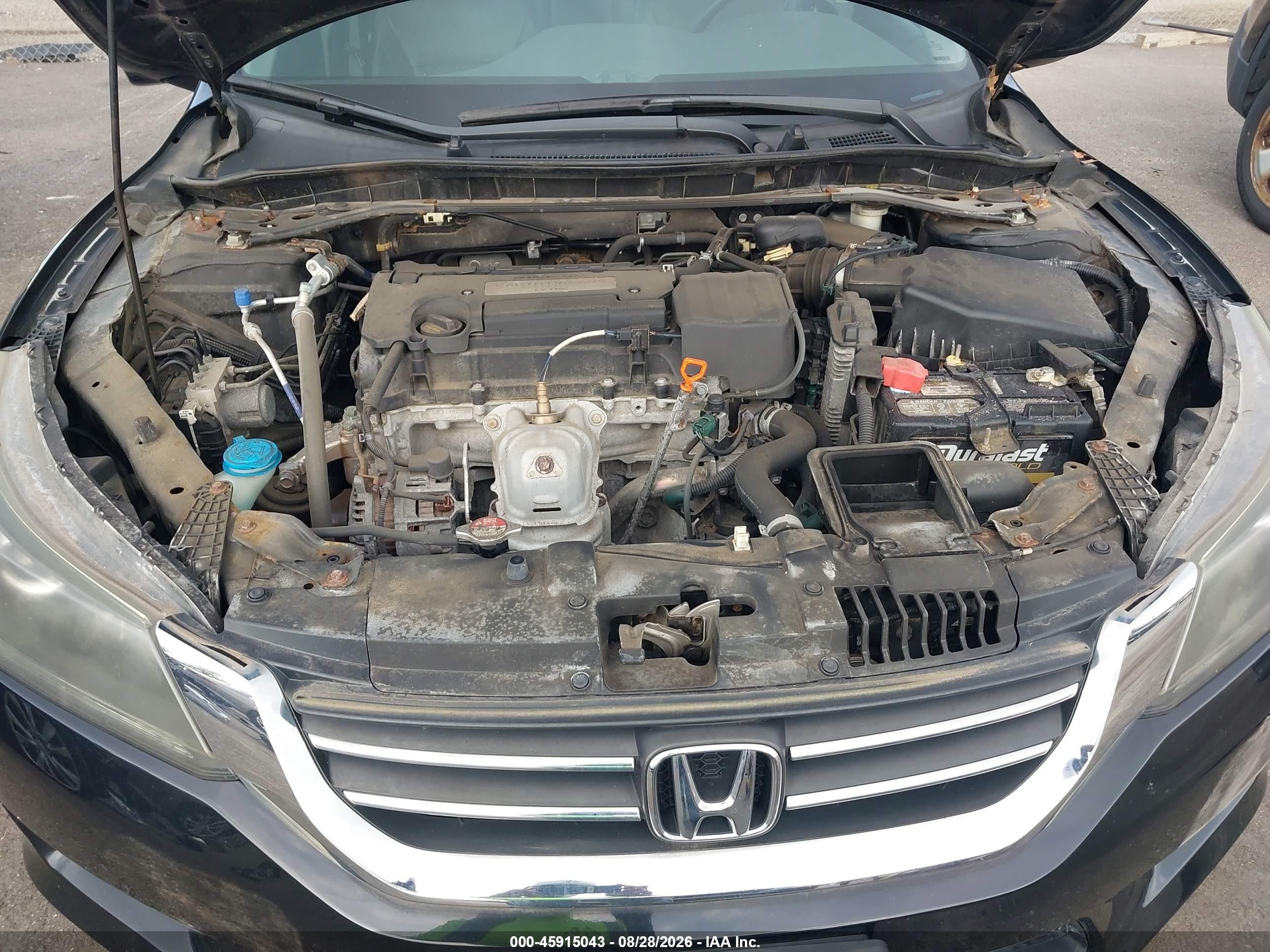 2015 Honda Accord Ex-l Black vin: 1HGCR2F82FA144598