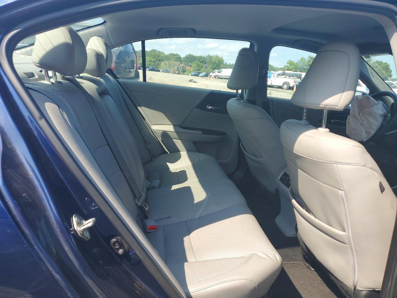 2015 Honda Accord Exl Синий vin: 1HGCR2F82FA149803