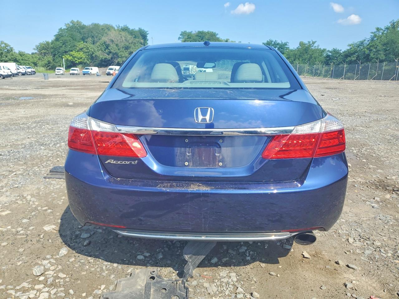 2015 Honda Accord Exl Синий vin: 1HGCR2F82FA149803