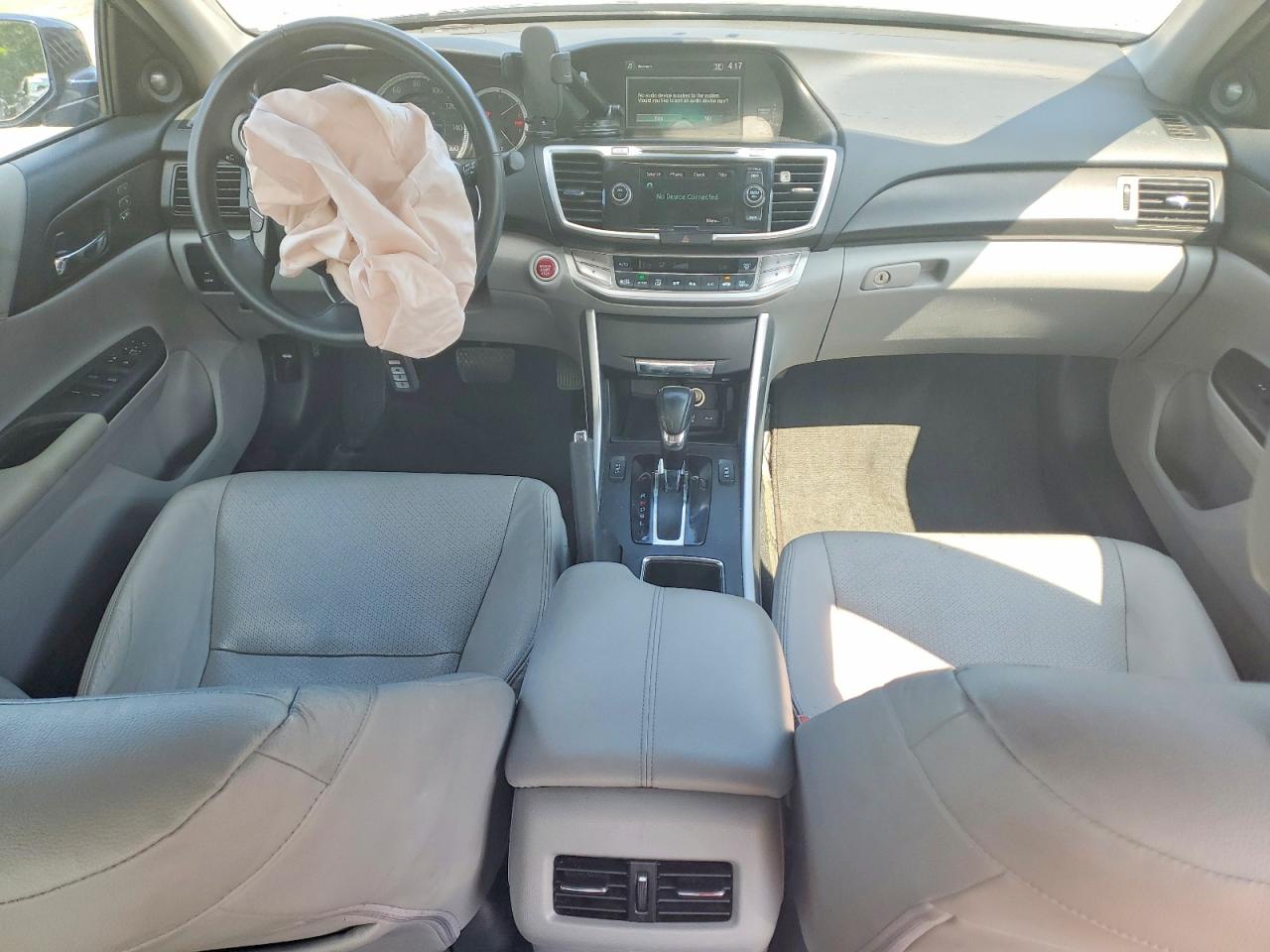2015 Honda Accord Exl Синий vin: 1HGCR2F82FA149803
