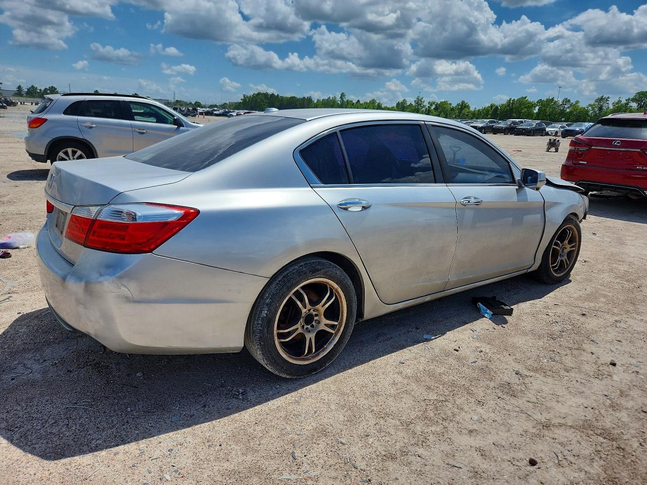 2015 Honda Accord Exl Silver vin: 1HGCR2F82FA202273