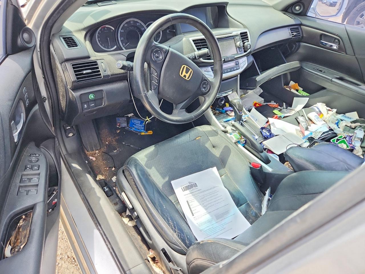 2015 Honda Accord Exl Silver vin: 1HGCR2F82FA202273