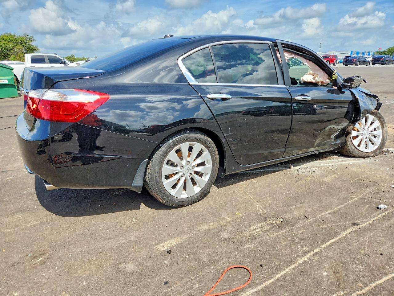 2015 Honda Accord Exl Black vin: 1HGCR2F82FA248069