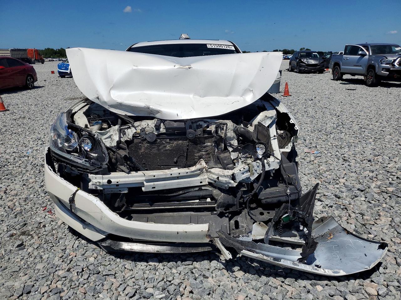 2016 Honda Accord Exl White vin: 1HGCR2F82GA246226