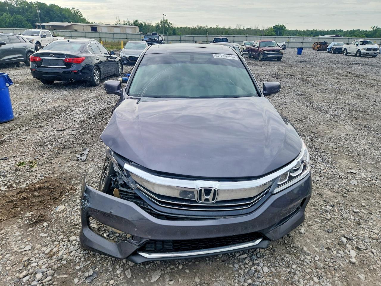 2017 Honda Accord Exl Gray vin: 1HGCR2F82HA168497