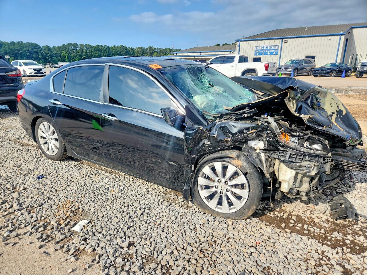 2013 Honda Accord Exl Black vin: 1HGCR2F83DA006792