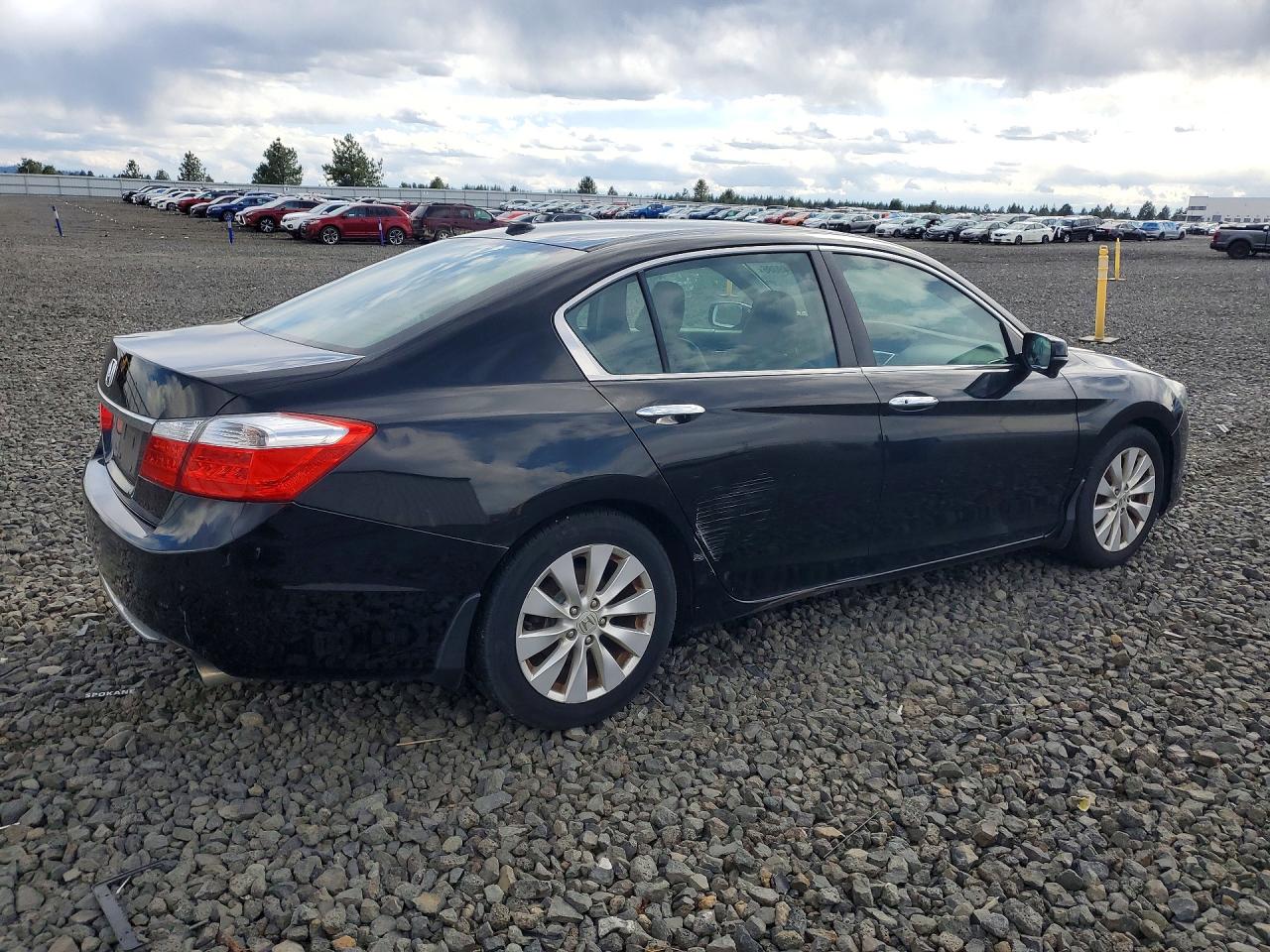 2013 Honda Accord Exl Black vin: 1HGCR2F83DA008901