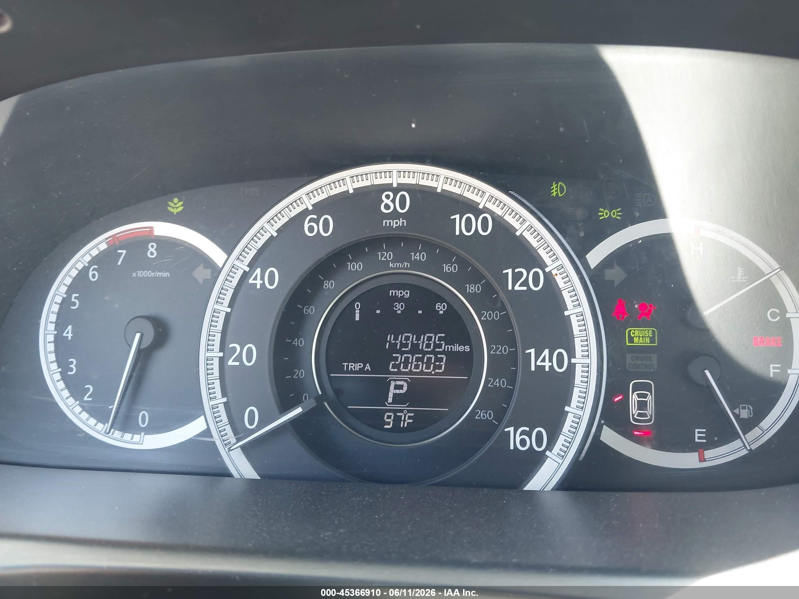 2013 Honda Accord Ex-l Silver vin: 1HGCR2F83DA009658