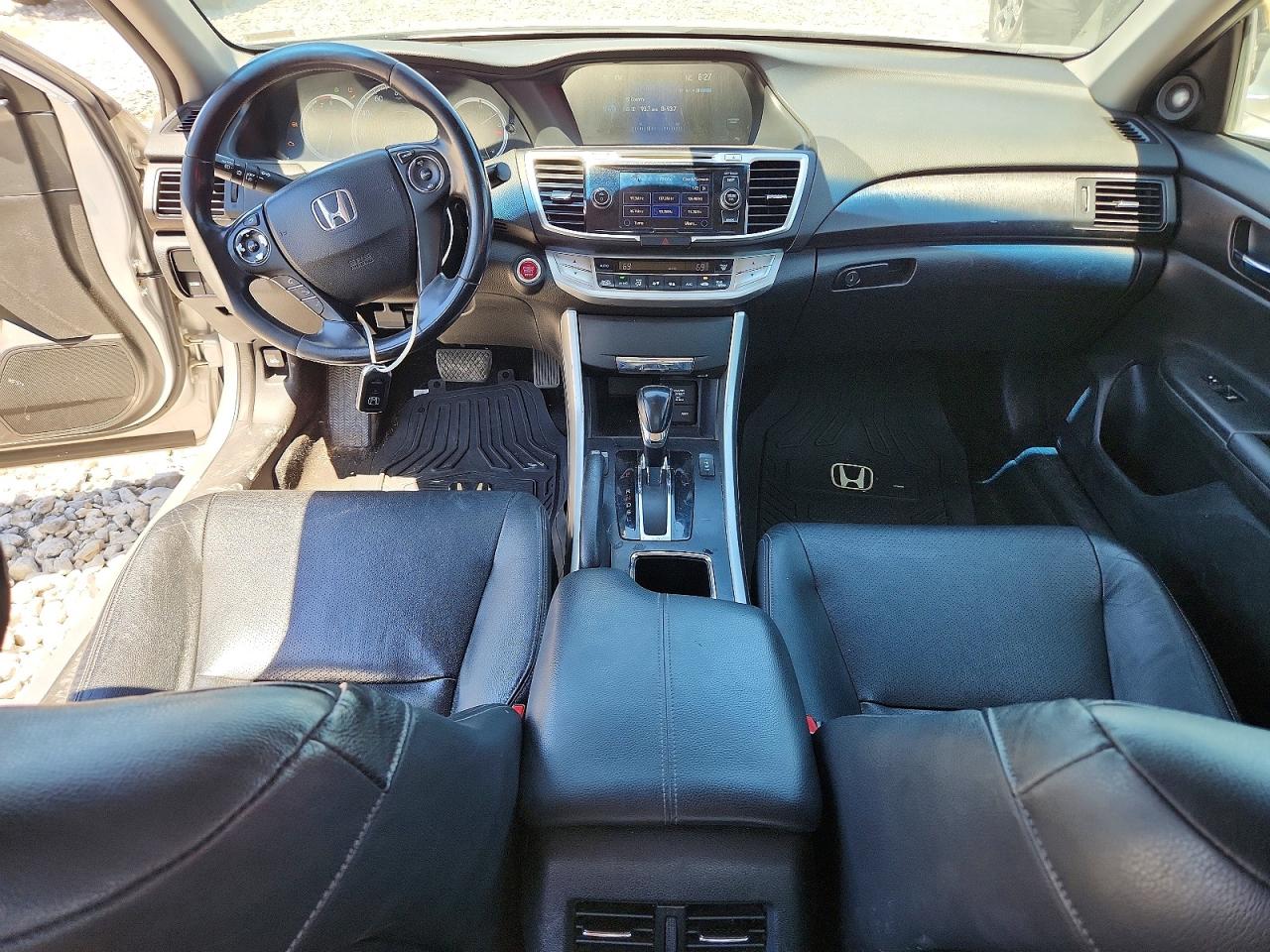 2013 Honda Accord Exl Silver vin: 1HGCR2F83DA010650