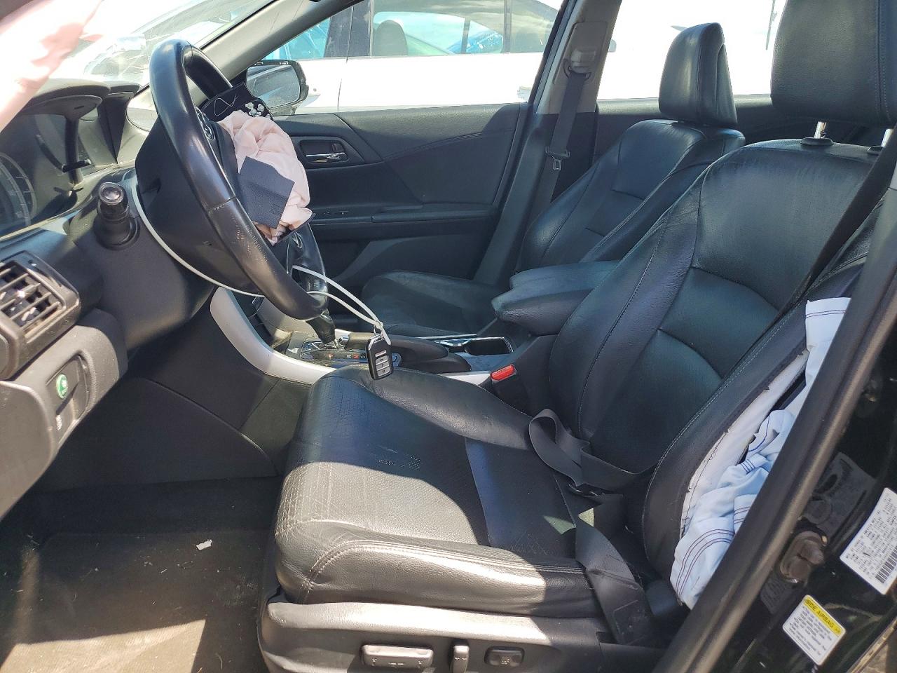 2013 Honda Accord Exl Black vin: 1HGCR2F83DA037816