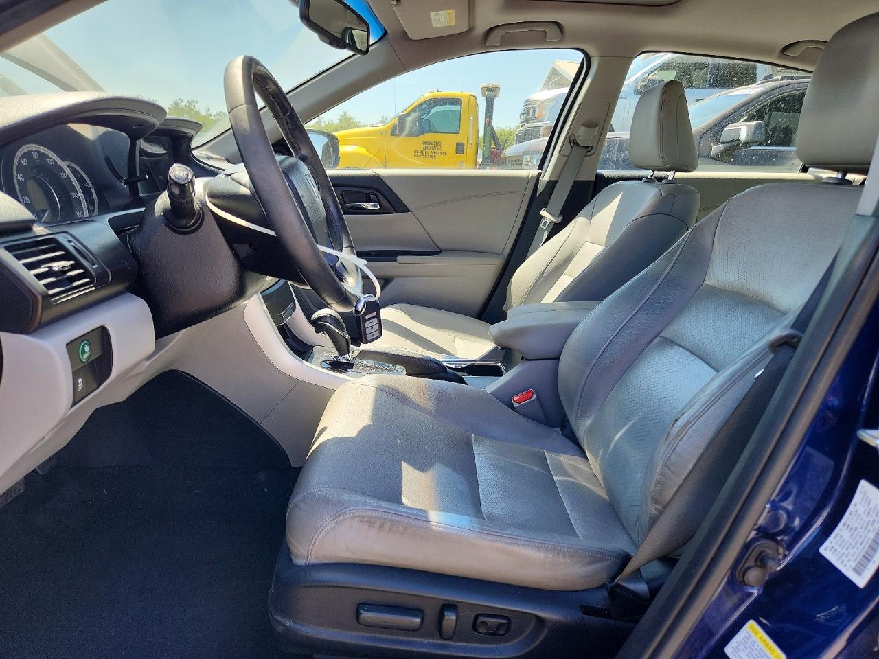 2013 Honda Accord Exl Blue vin: 1HGCR2F83DA045544
