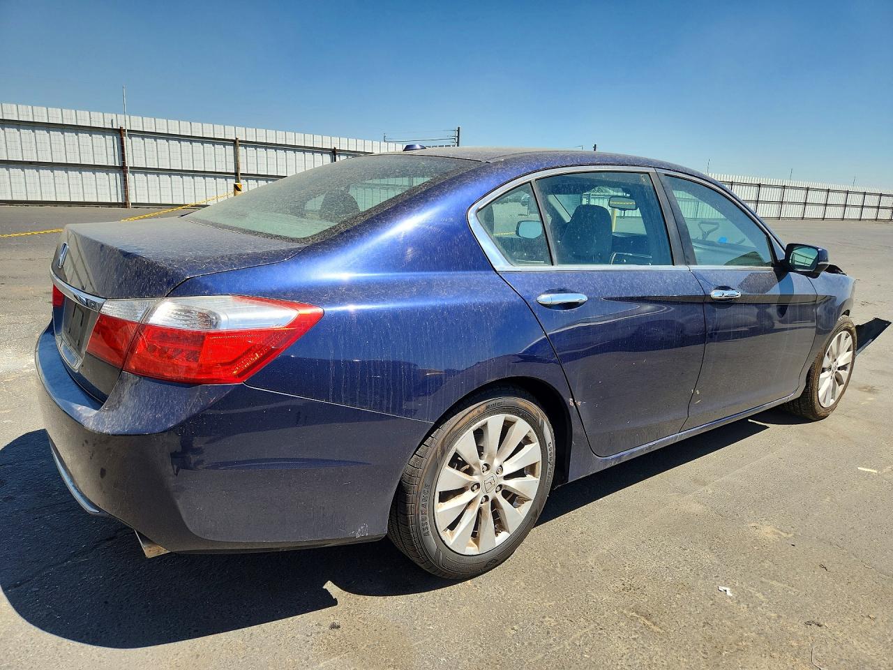 2013 Honda Accord Exl Blue vin: 1HGCR2F83DA045544