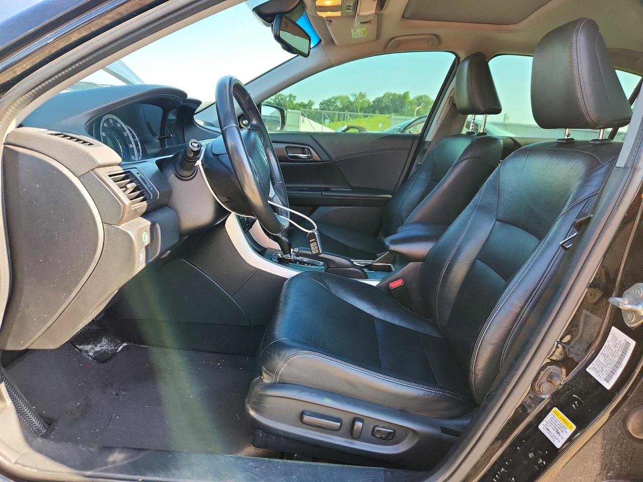 2013 Honda Accord Exl Black vin: 1HGCR2F83DA076339