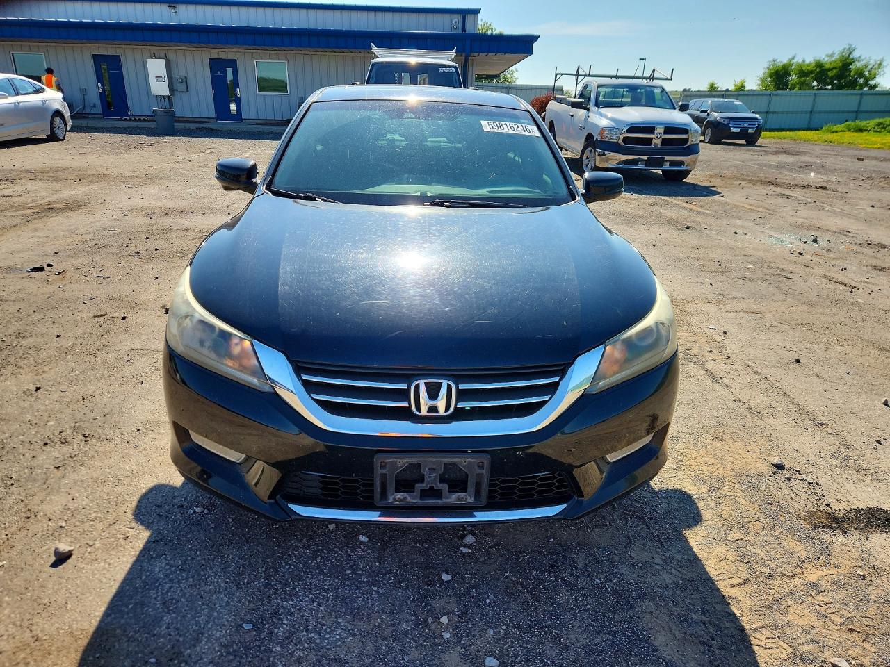 2013 Honda Accord Exl Black vin: 1HGCR2F83DA076339