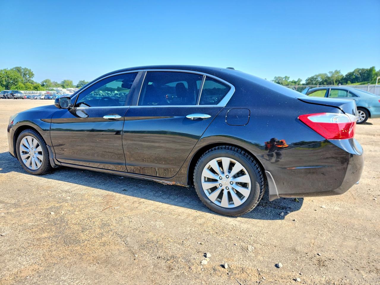 2013 Honda Accord Exl Black vin: 1HGCR2F83DA076339