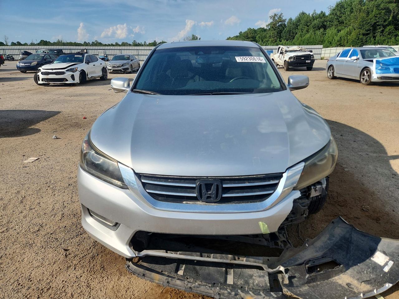 2013 Honda Accord Exl Silver vin: 1HGCR2F83DA085199